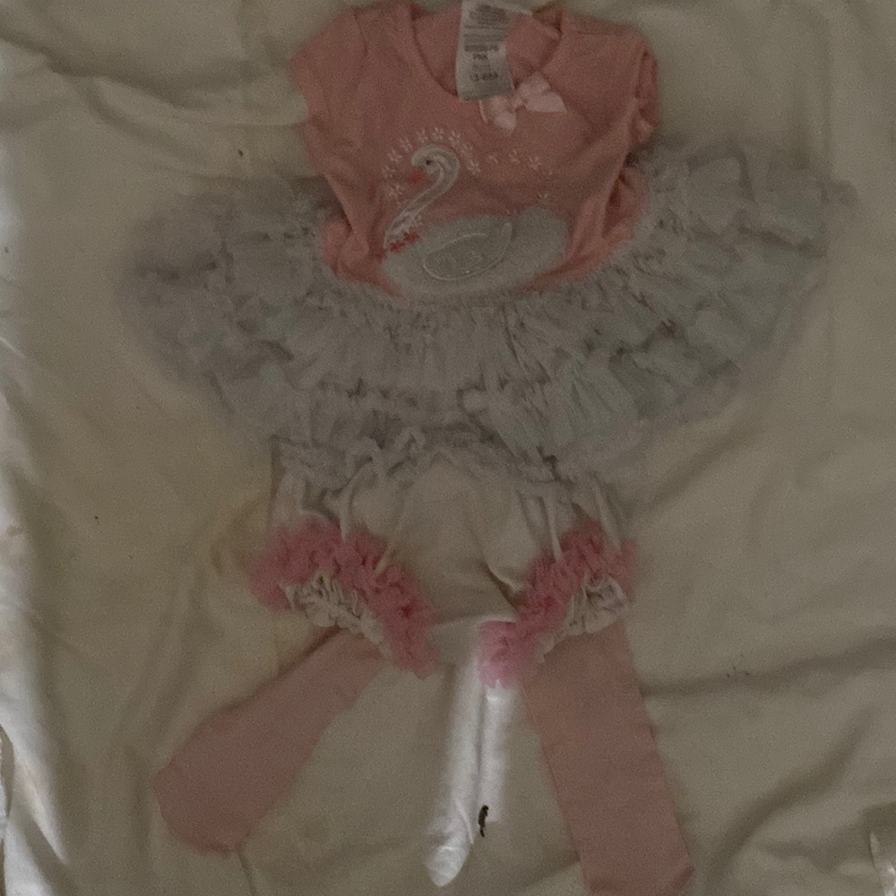 3 piece shirt stockings bloomers